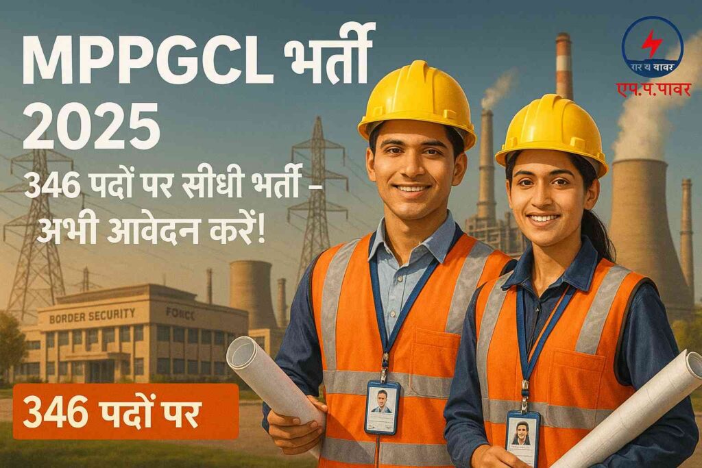 MPPGCL Recruitment 2025