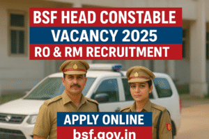 BSF RO RM New Vacancy 2025